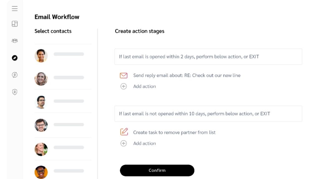 Emailing automation avec Impact
