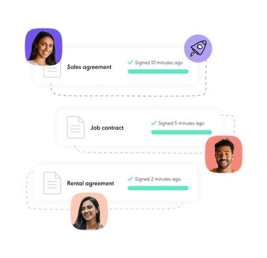 Interface de Collaboration Yousign