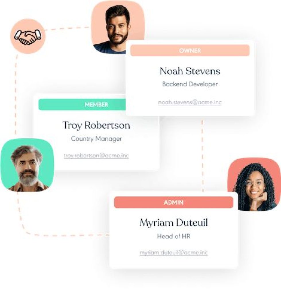 Interface d'un Travail Collaboratif sur Yousign