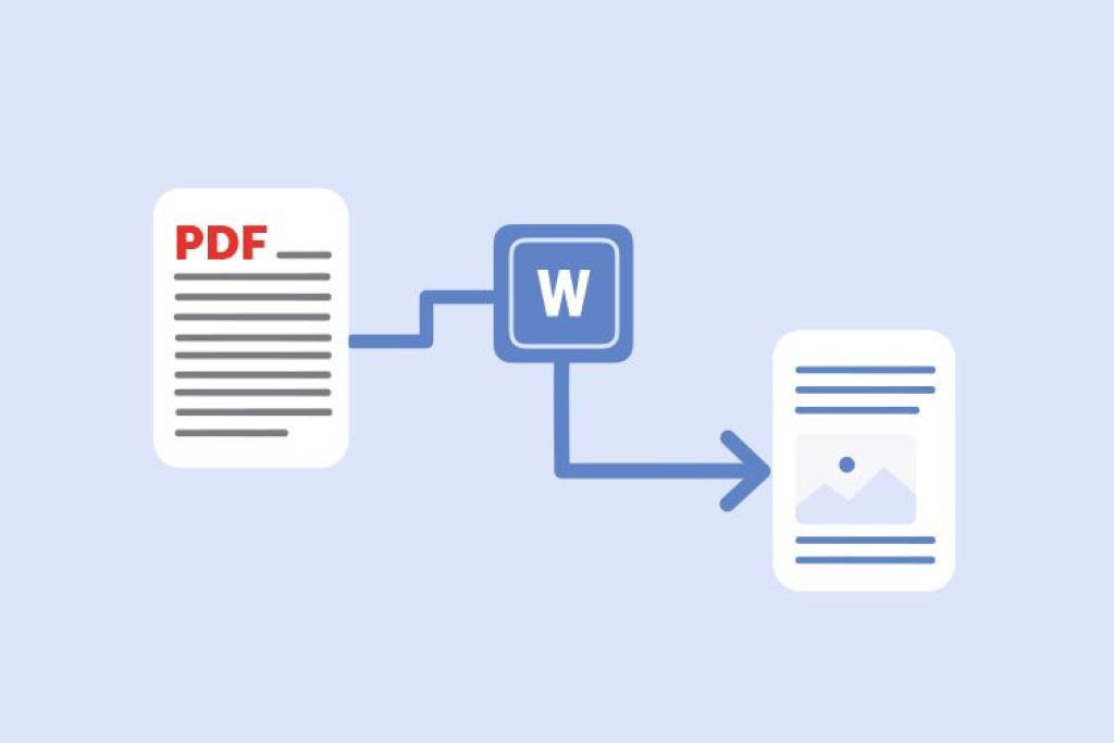 Possibilité de convertir un PDF en Word