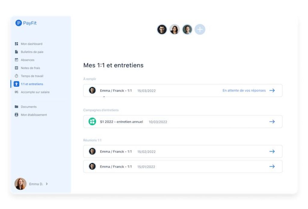 Gestion des Entretiens Professionnels