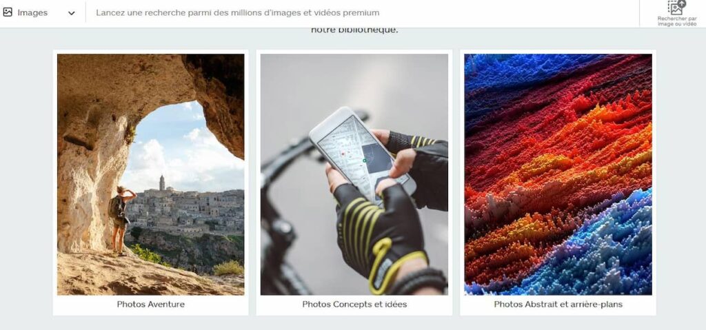 Catégorisation des photos par catégorie