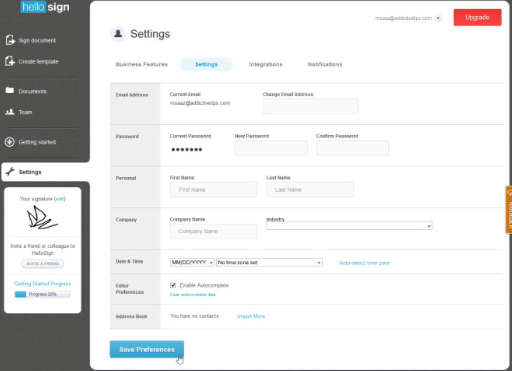 Prix, avis, fonctionnalités et comparaison de HelloSign
