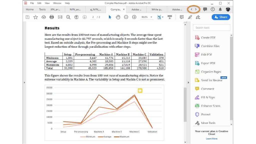 Modifier un PDF dans Acrobat Pro