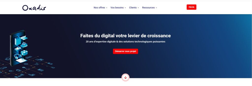 Site internet Oxatis