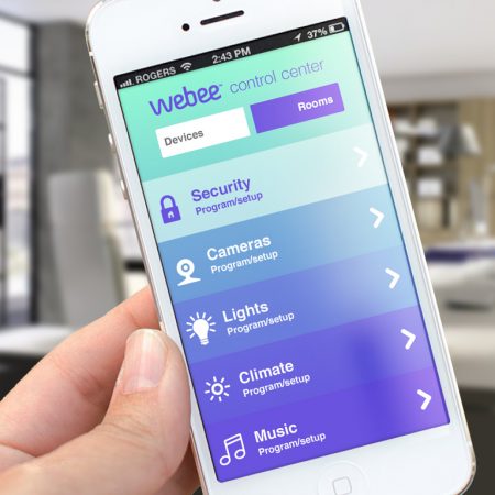Webee : une maison entièrement connectée via Smartphone ?