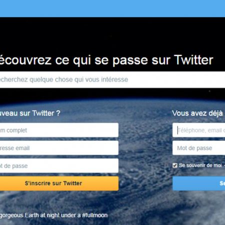 Webdesign : Twitter dévoile sa toute nouvelle page d’accueil !