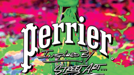Perrier « inspired by street art » : des bouteilles en édition limitée