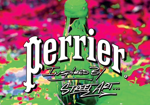 Perrier « inspired by street art » : des bouteilles en édition limitée