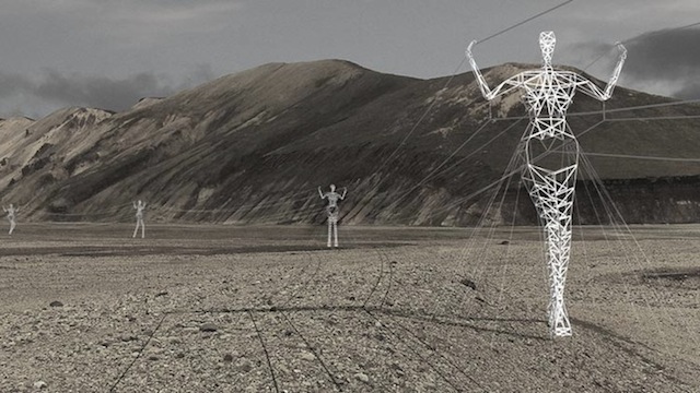 Photo Pylone Electrique Design Islande