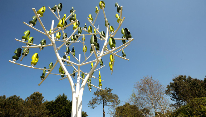 Arbre à vent New Wind : une éolienne design en forme d’arbre !
