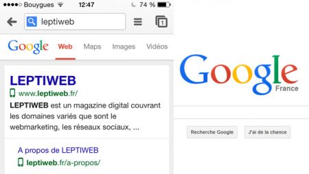 Google met en avant les sites mobile / responsive dans ses résultats de recherche