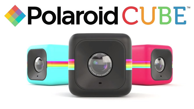 Polaroid Cube : une caméra grand angle miniature bon marché