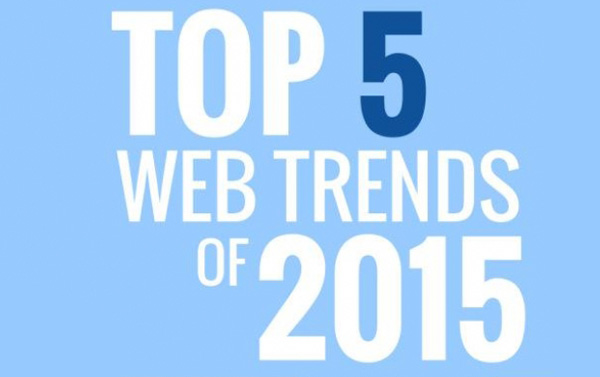 Infographie : Top 5 des tendances Web Design de 2015 !