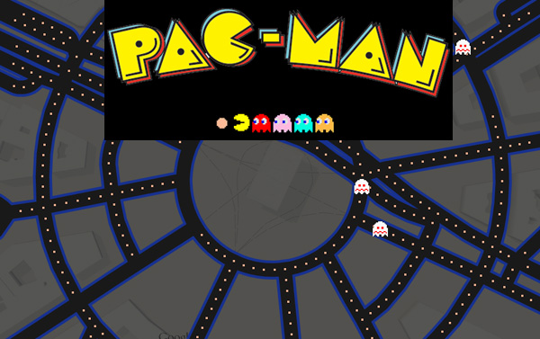 Poisson d’Avril : jouez à Pac-Man dans le street view de Google Maps !