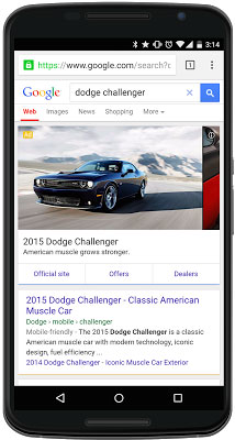 Google Adwords voiture Pub