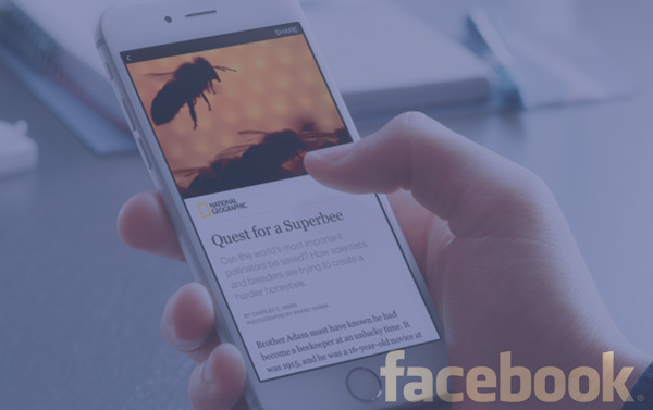 Facebook instant articles