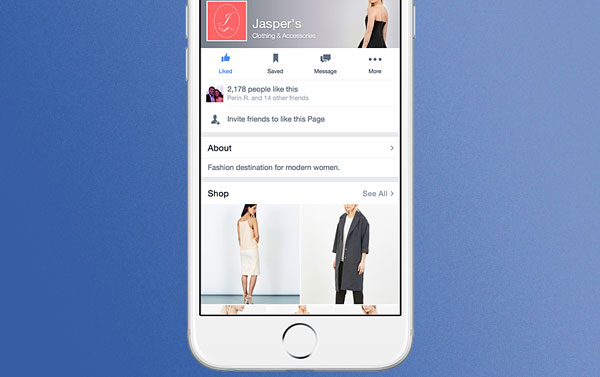 Facebook E-commerce : une fonctionnalité boutique pour les pages en perspective ?