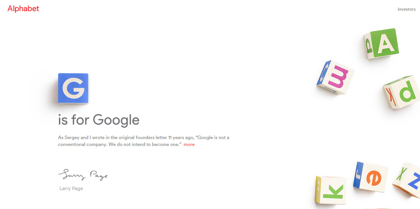 Google Alphabet