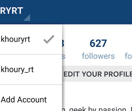 Instagram se met enfin au multi-compte !