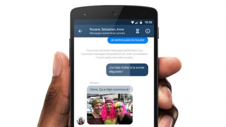 Facebook teste les messages éphémères via Messenger !