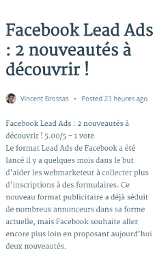 exemple amp wordpress