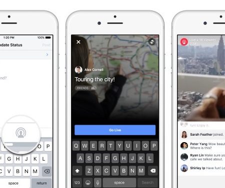 Partager des vidéos en direct live sur Facebook : ça arrive en France !