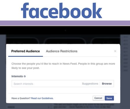 Facebook Audience Optimization : un nouvel outil de ciblage pour publications organiques !
