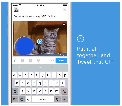 publier gif twitter