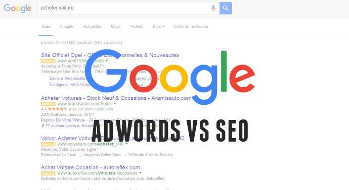 Google Adwords VS SEO
