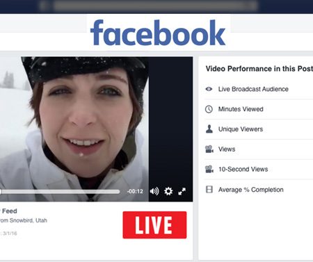Facebook dévoile deux nouveaux rapports pour les Live Video !