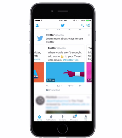 twitter carrousel