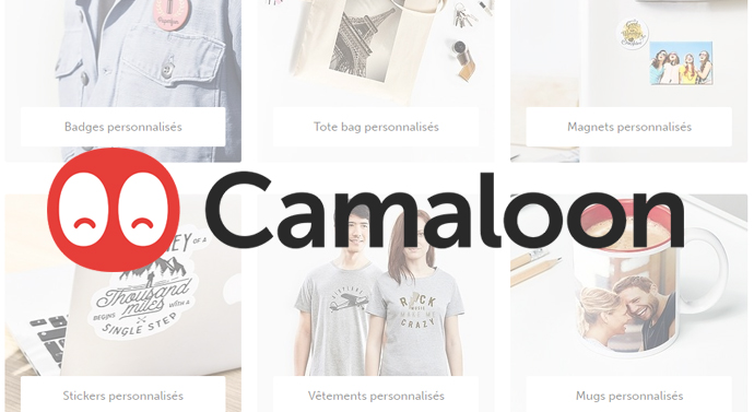 personnalisation objets camaloon