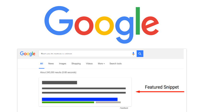 google featured snippet