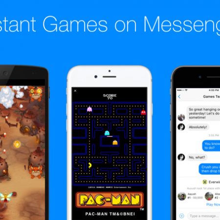 Jouer à PAC MAN et de nombreux autres jeux sur Facebook Messenger, c’est désormais possible !