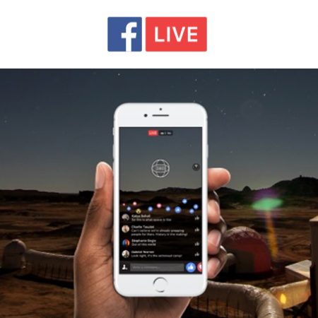 Vidéo Live à 360 degrés : la toute première publiée sur Facebook !