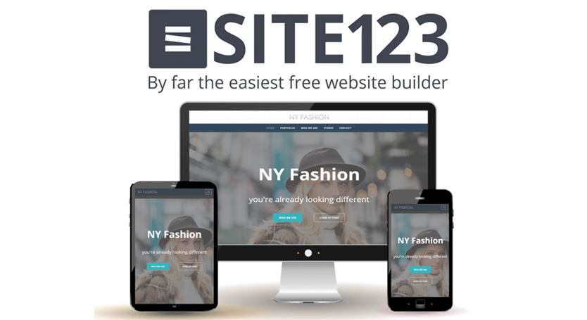 créer site gratuit site123
