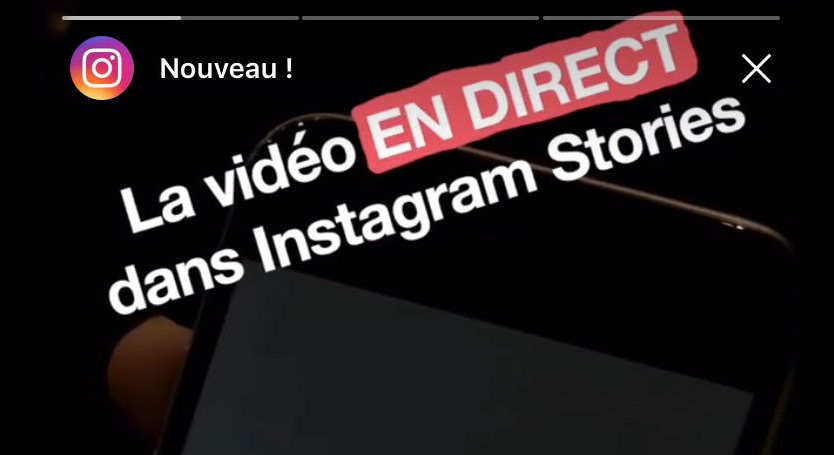 Les vidéos en direct Instagram sont disponibles en France !