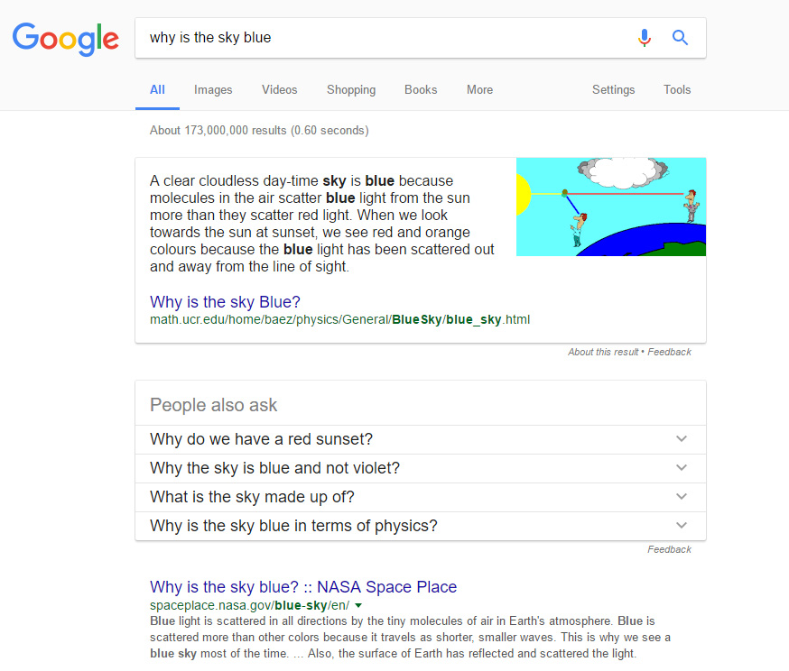 featured snippet nouveauté