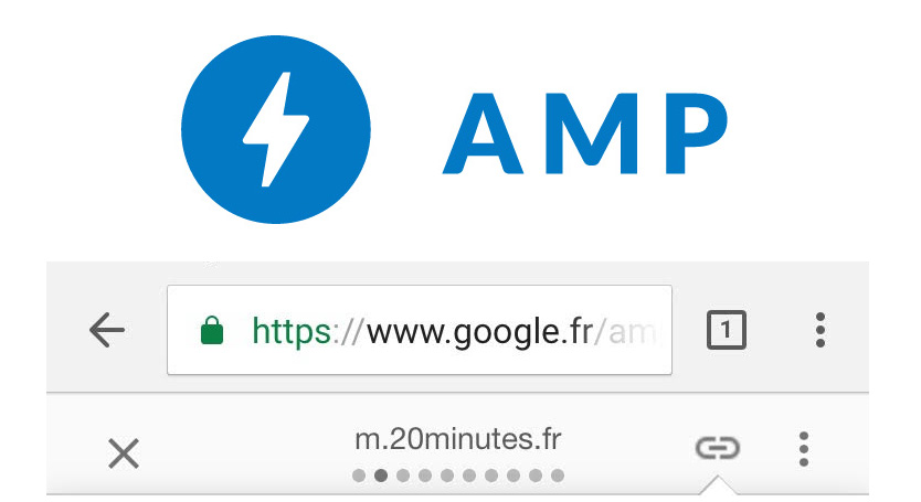 AMP : une nouveauté pour « faciliter » le partage de l’URL originale d’un article !