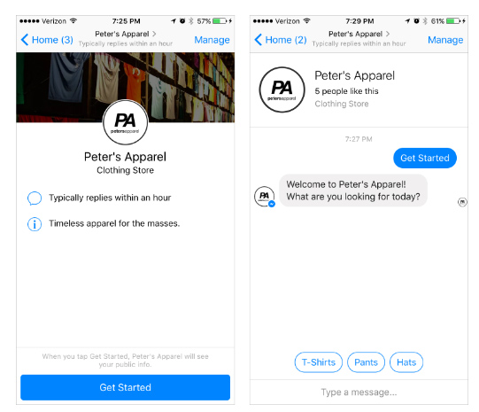 ranking chatbot messenger discover