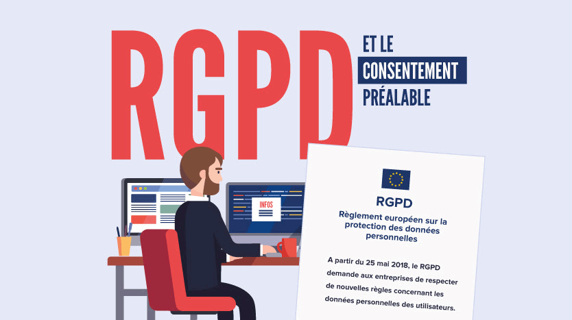RGPD et consentement préalable en emailing : ce qui va changer en 2022 ! [Infographie]