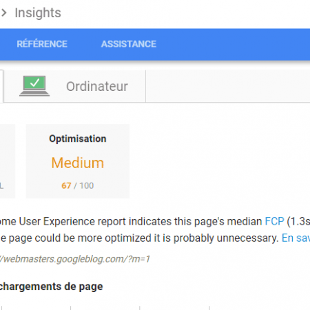 Google annonce et déploie 4 nouveautés sur son outil PageSpeed Insights !