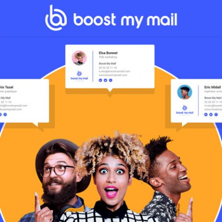 Boost My Mail : une solution tout-en-un de gestion de signatures mail