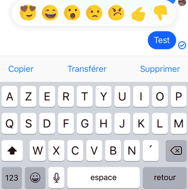 messenger supprimer le message