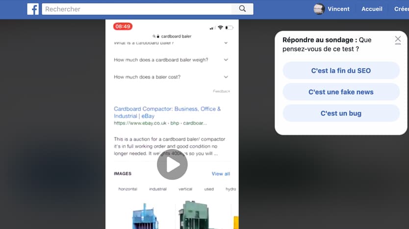 Comment ajouter un sondage à une vidéo de page Facebook ?