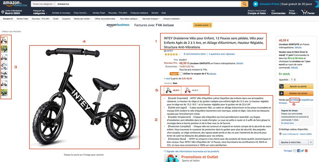 optimiser listing amazon seller central