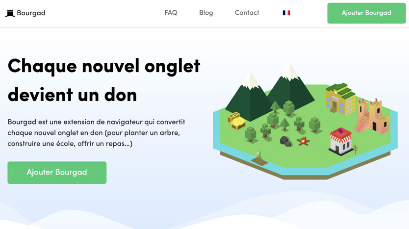 bourgad extension navigateur don