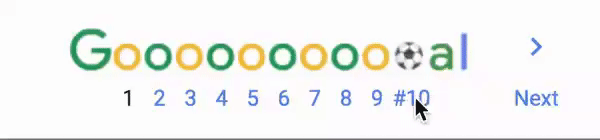easter egg google pelé 80 ans
