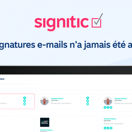 4 étapes pour optimiser les signatures e-mails de mon entreprise